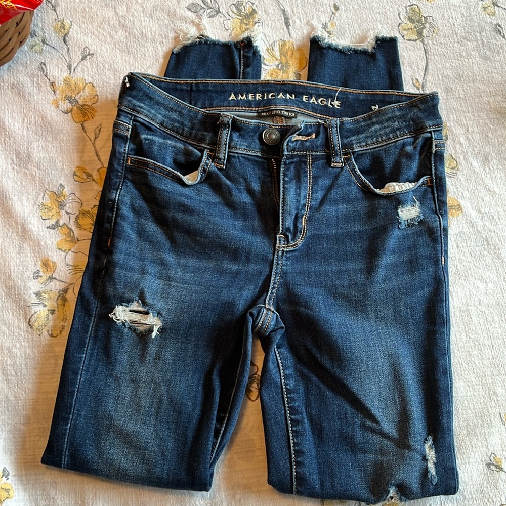 American Eagle Next Level Stretch Jegging Size 2 Regular